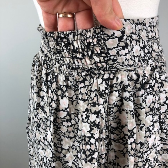 Skirt Floral Print 100% Cotton , Sz S - Picture 4 of 6
